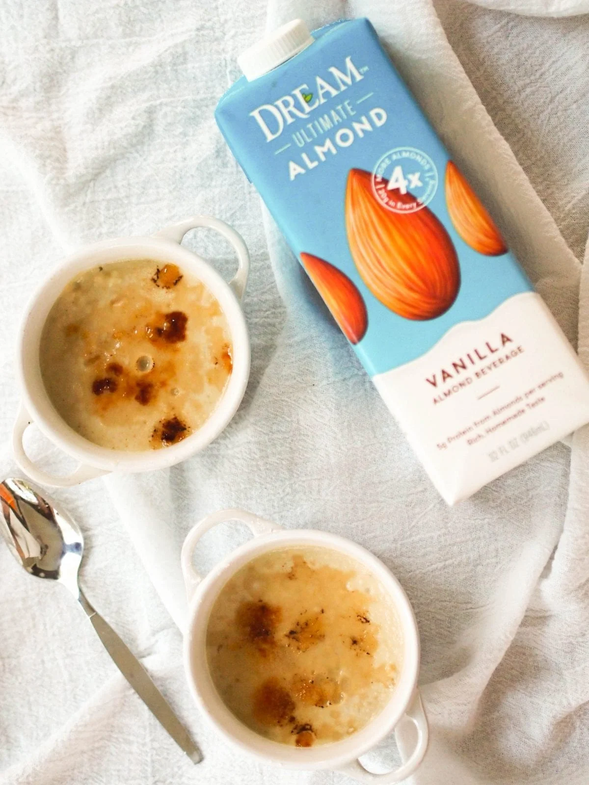 Almond and Orange Crème Brûlée