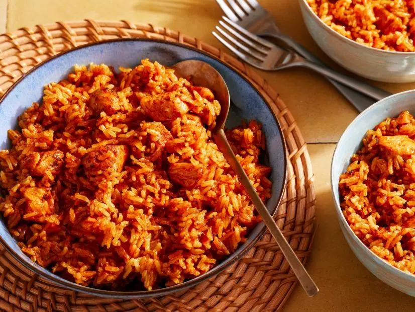 Spiced Chicken Jollof Rice