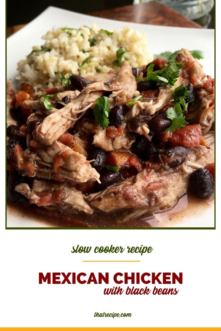 Slow Cooker Cumin-Lime Chicken with Black Beans