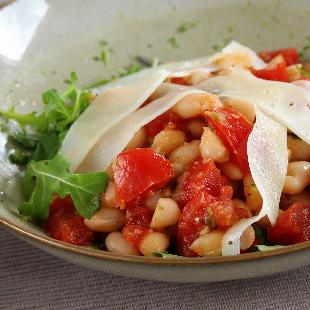 Cannellini Bean and Arugula Salad