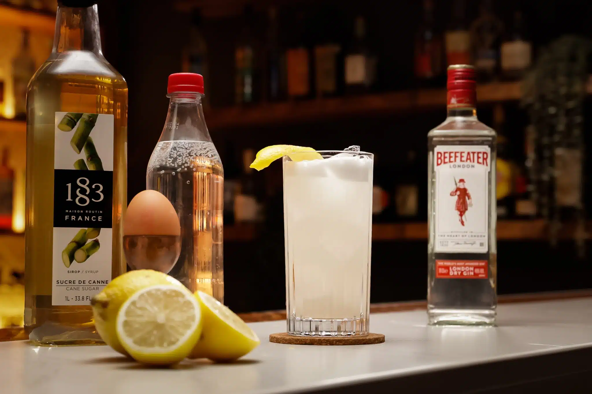 Bergamot-Infused Gin Fizz