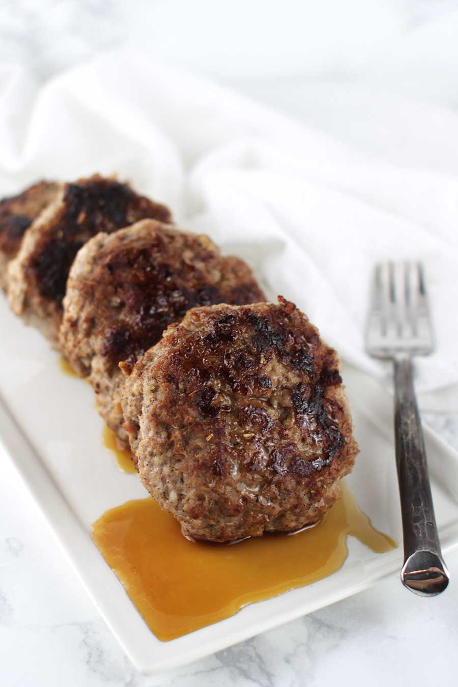 Apple Cinnamon Sausage Patties