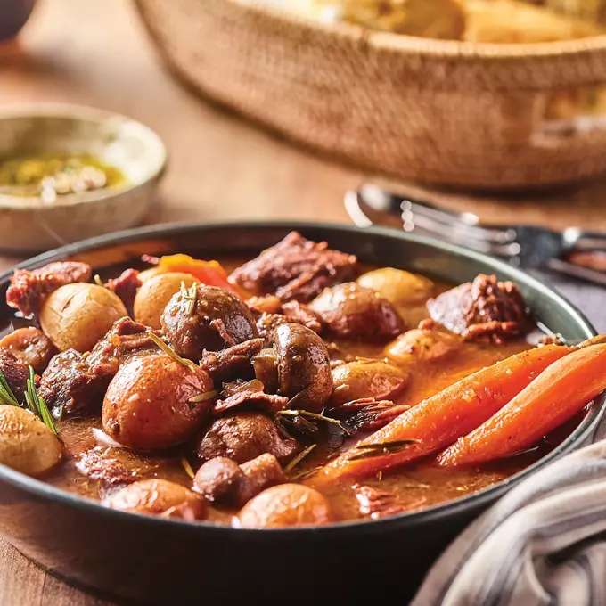 Slow Cooker Herb-Infused Pot Roast with Root Vegetables