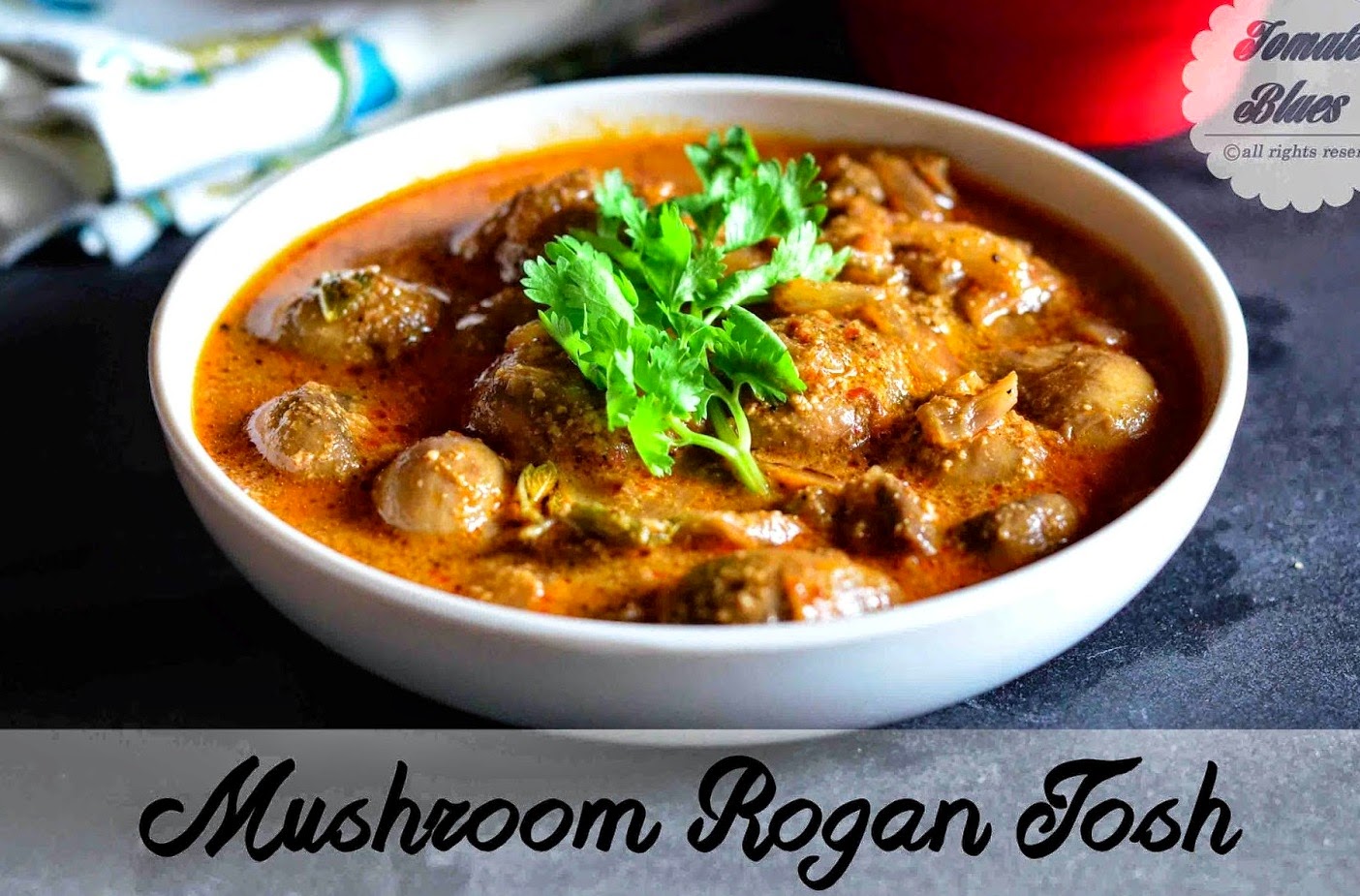 Kashmiri Chicken Rogan Josh with Almonds and Saffron