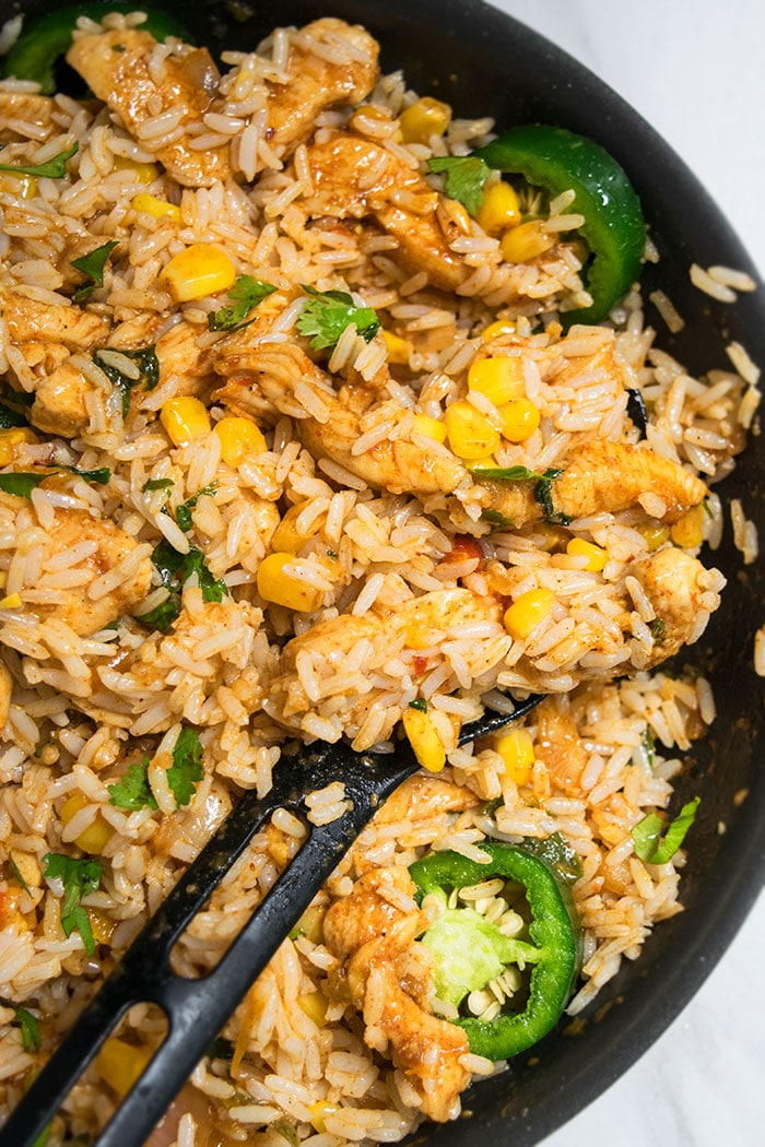 One-Pot Chicken and Rice with Annatto
