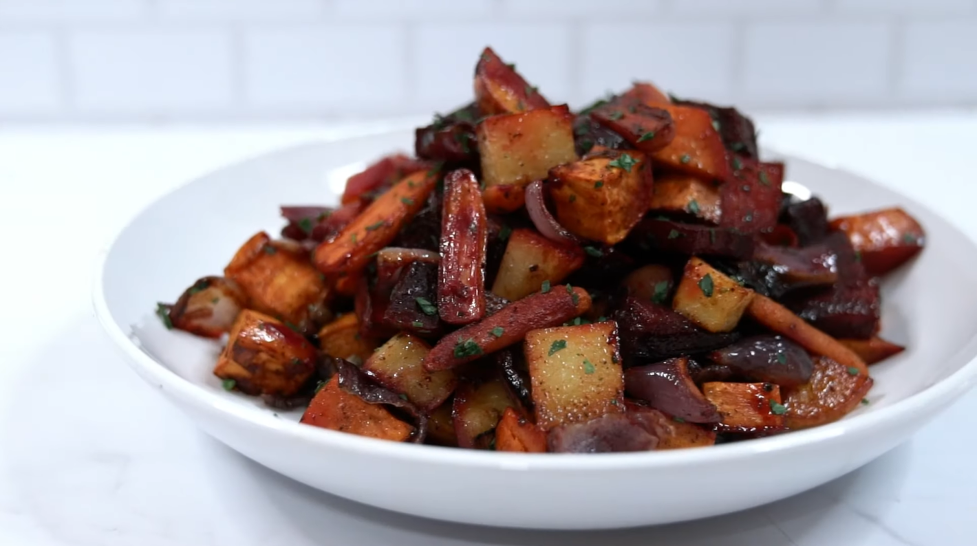 Lemon-Glazed Roasted Vegetables