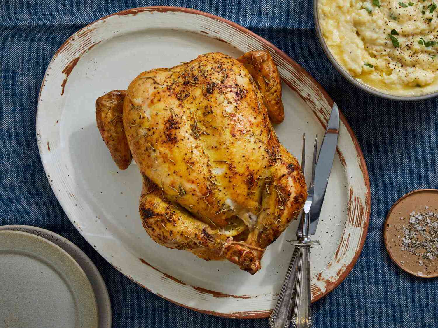 Low-Temperature Roasted Chicken