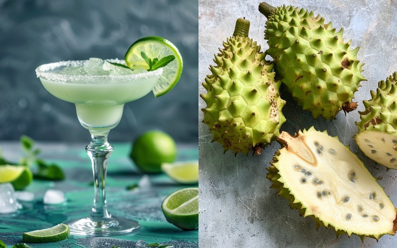 Soursop Sparkler Cocktail