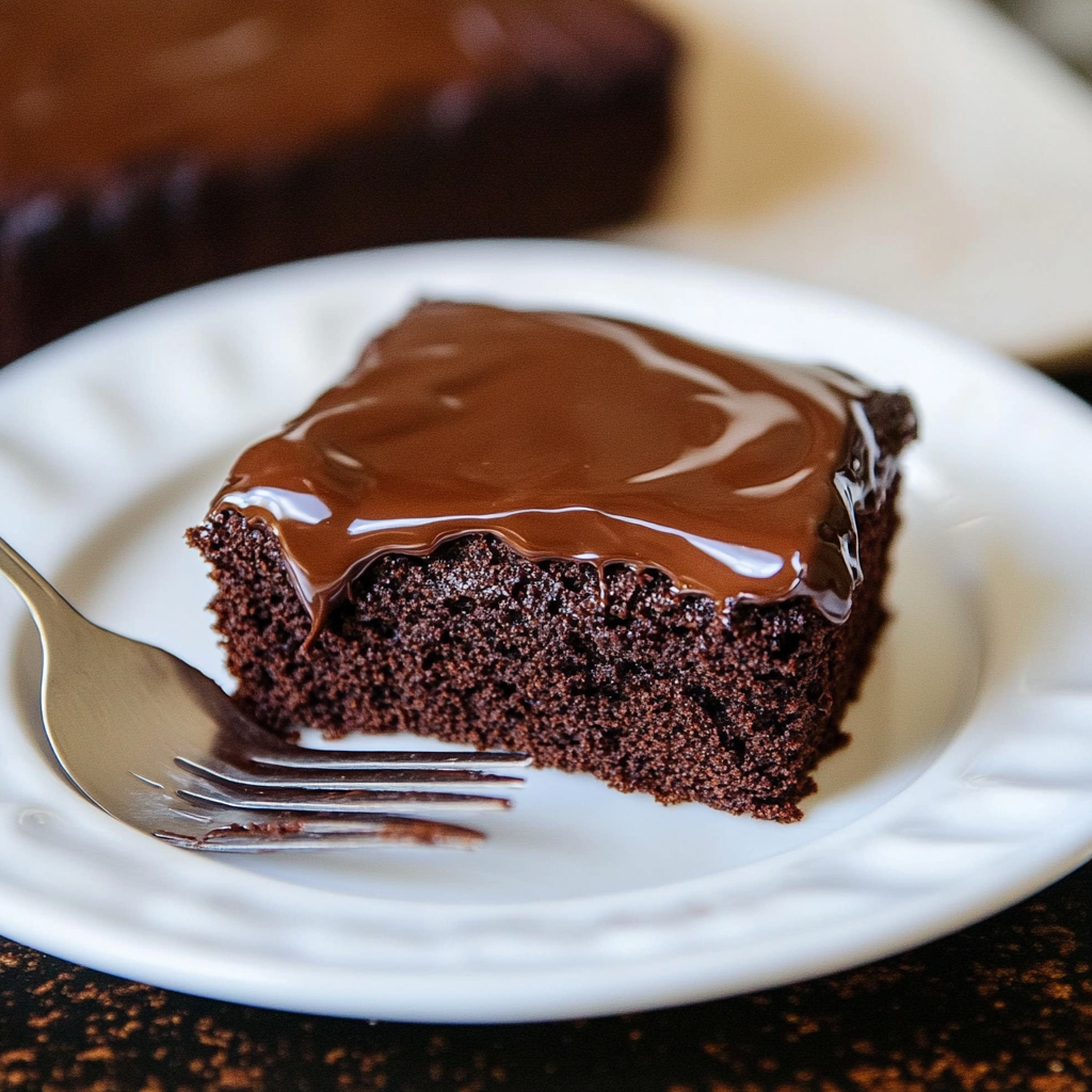 Ganache-Stuffed Chocolate Cake