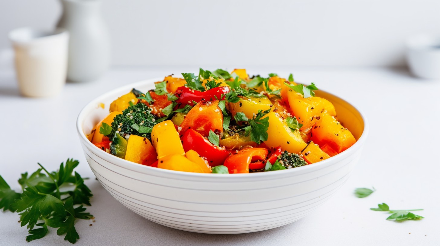 Market Basket Vegetable Medley with Herbed Quinoa