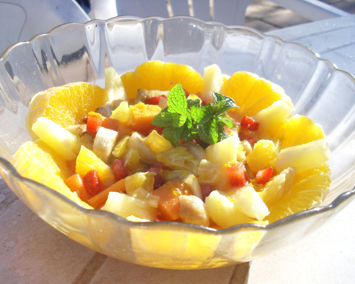 Mixed Fruit Compote with Vanilla