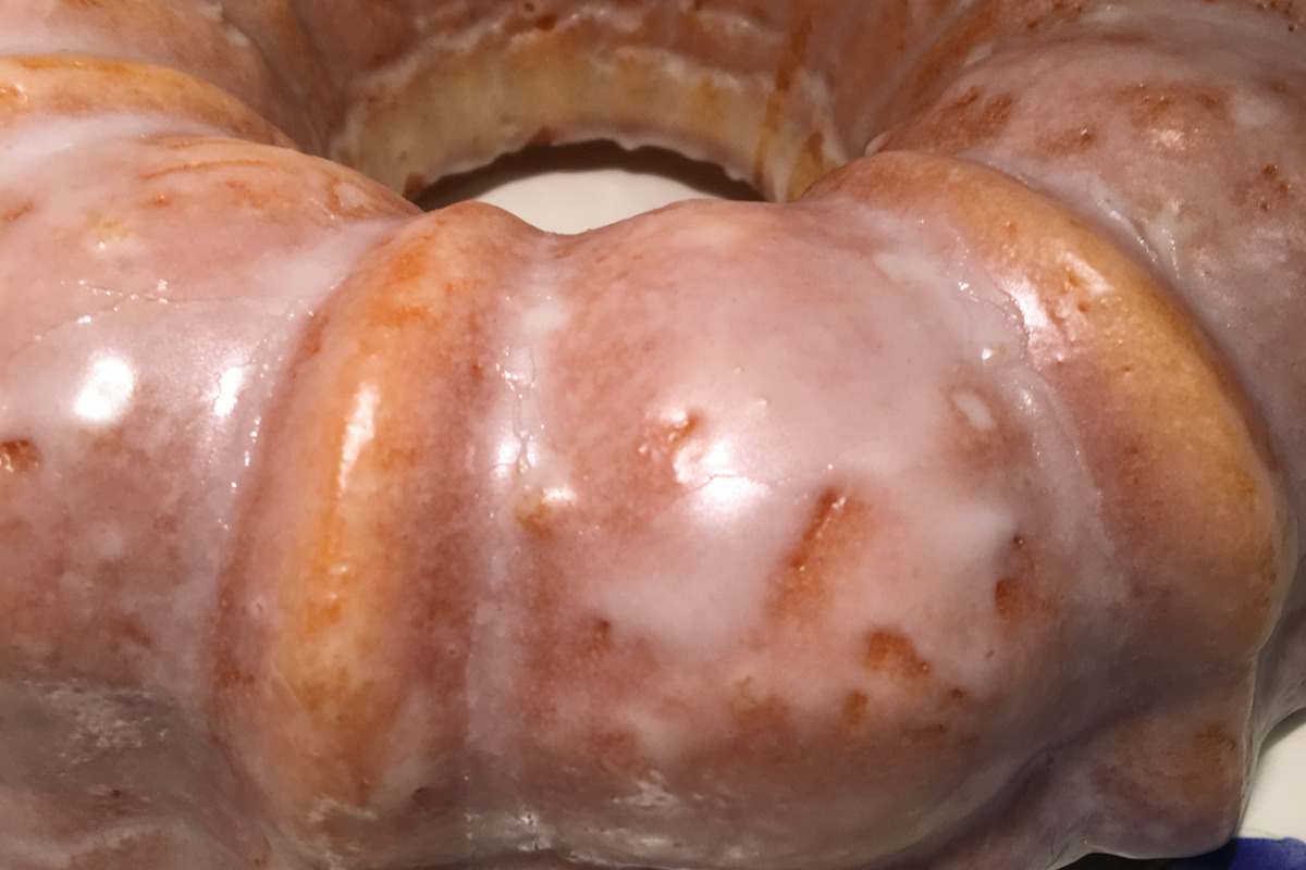 Lemon-Glazed Pound Cake