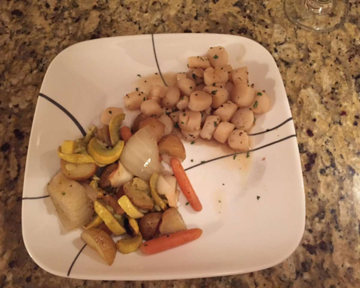 Low-Heat Sautéed Scallops with Lemon and Thyme
