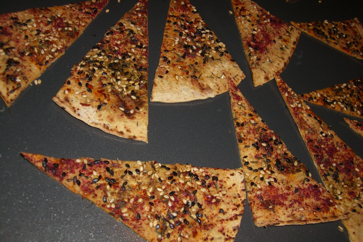 Za'atar-Spiced Flatbread with Olive Oil