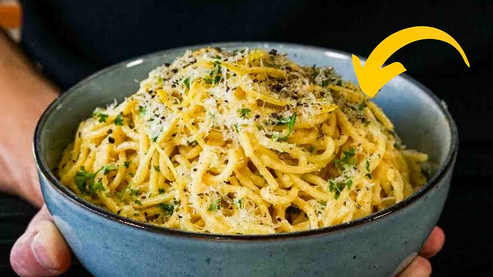 Sautéed Garlic and Lemon Pasta