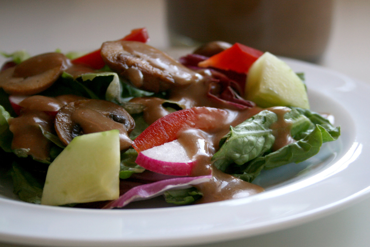 Aperol-Balsamic Vinaigrette for Mixed Greens