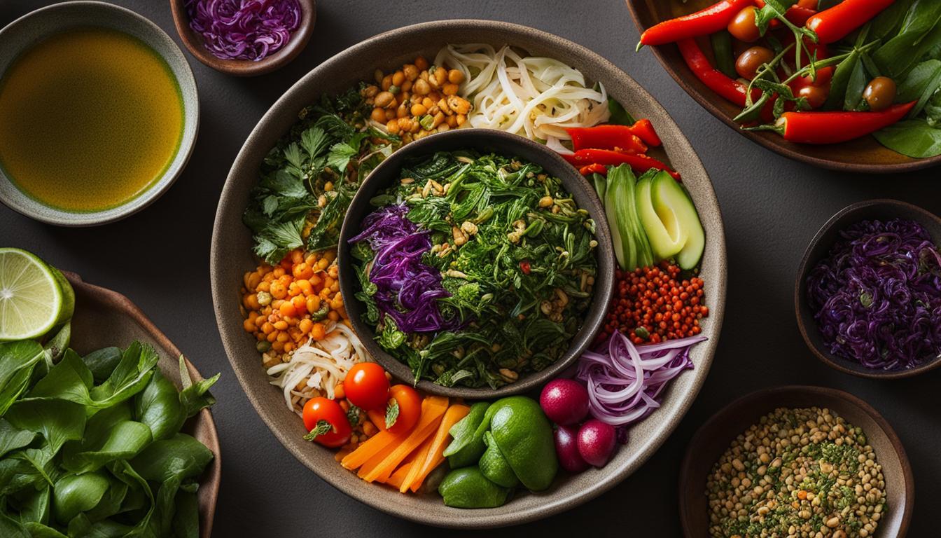 Tamarind Tea Leaf Salad with Roasted Peanuts