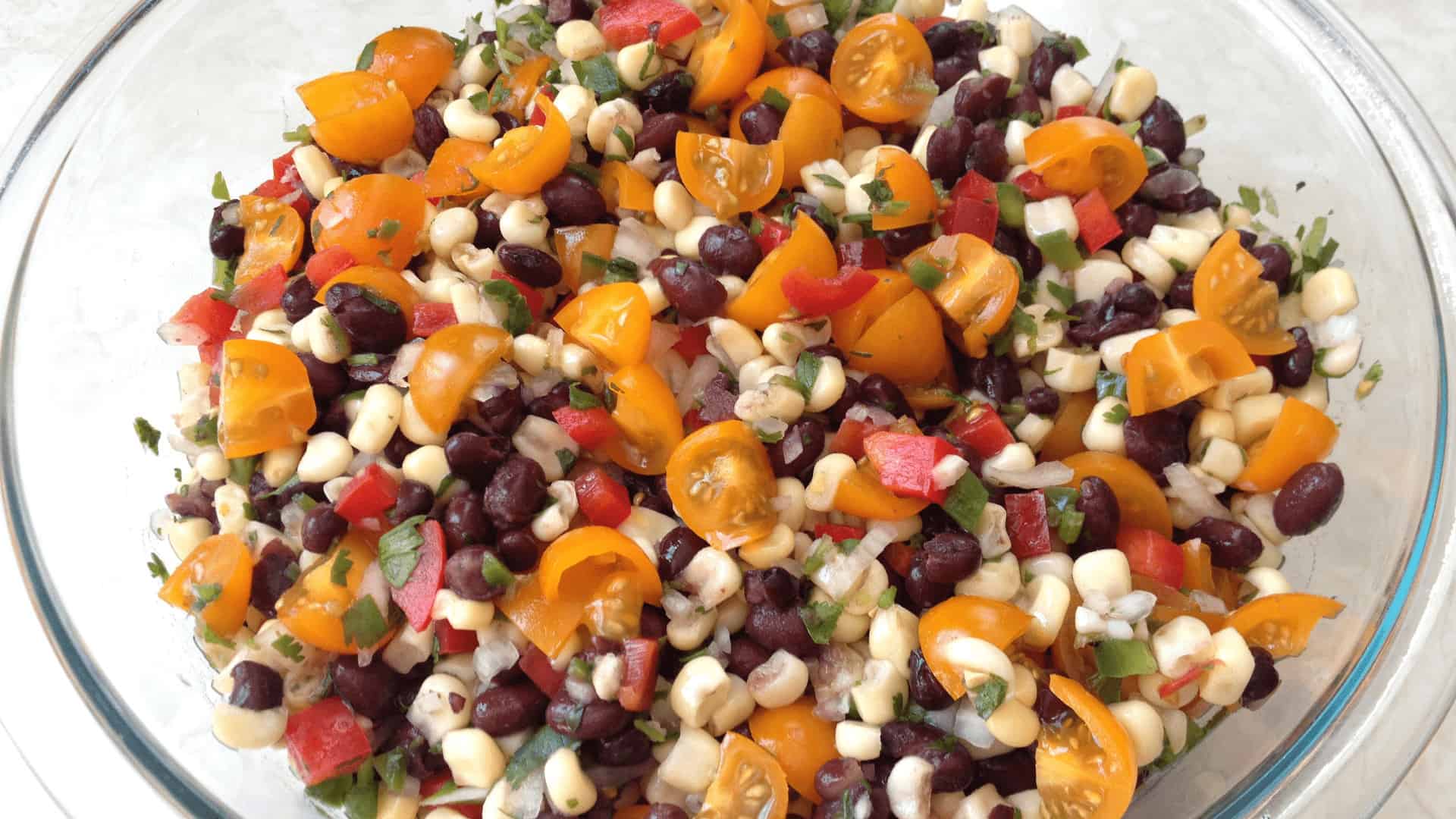 Summer Market Herb-Infused Corn and Black Bean Salad