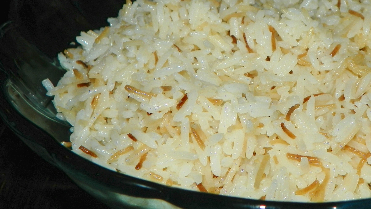 Lemongrass-Infused Coconut Rice with Shrimp