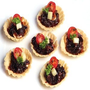 Caramelized Onion and Gruyère Beef Tartlets