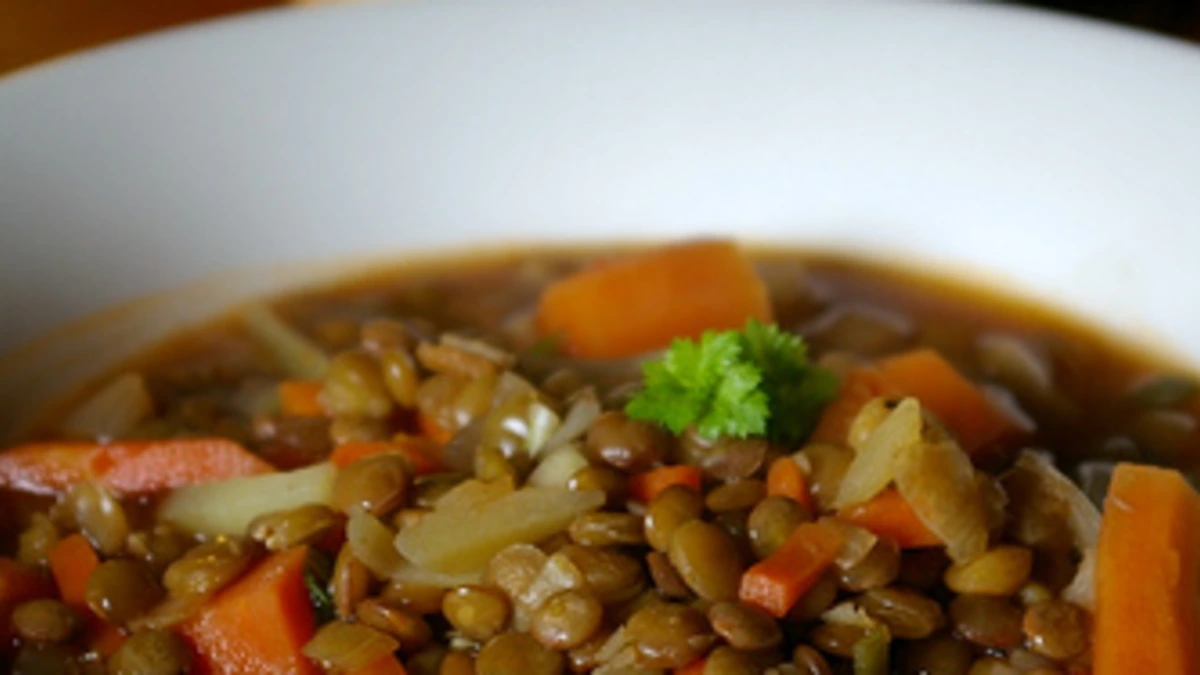 Staple Lentil Soup with Lemon