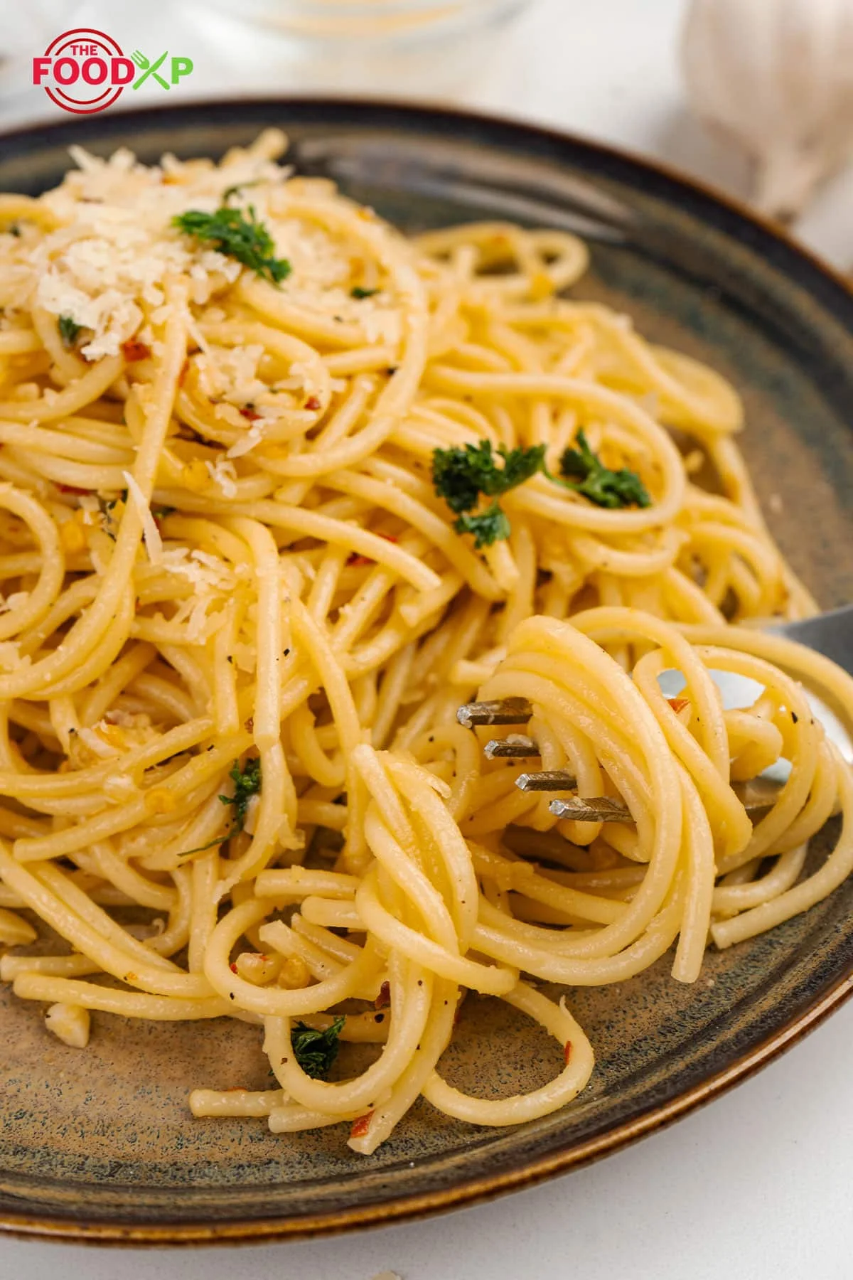 Sautéed Garlic Pasta with Lemon Zest