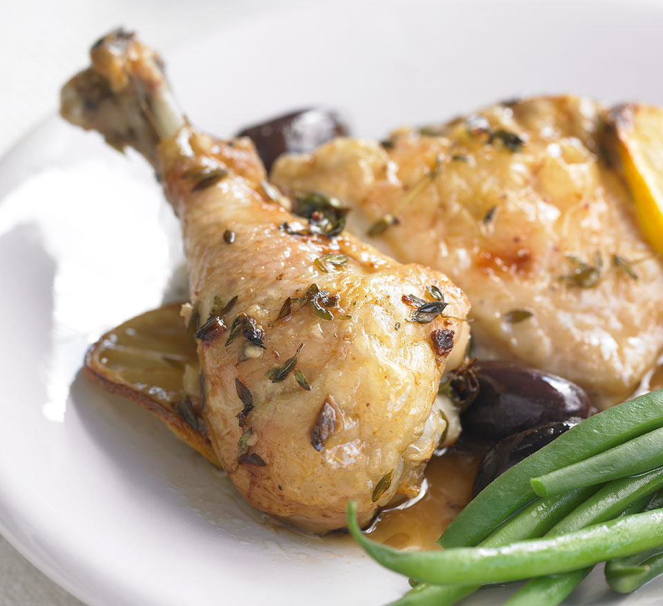Savory Thyme and Lemon Chicken Skillet