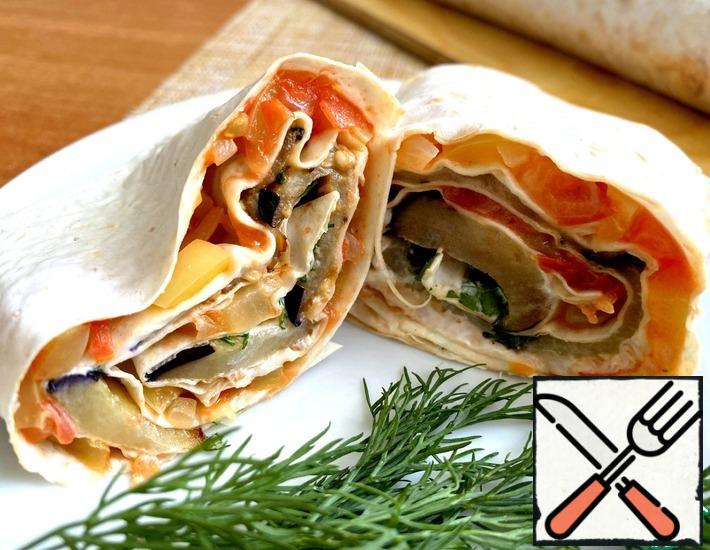 Surprise Eggplant Roulade with Hidden Ricotta