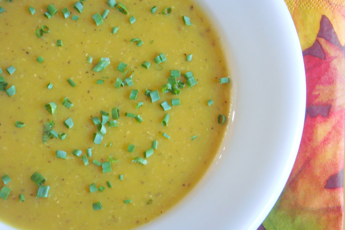 Herb-Infused Butternut Squash Soup