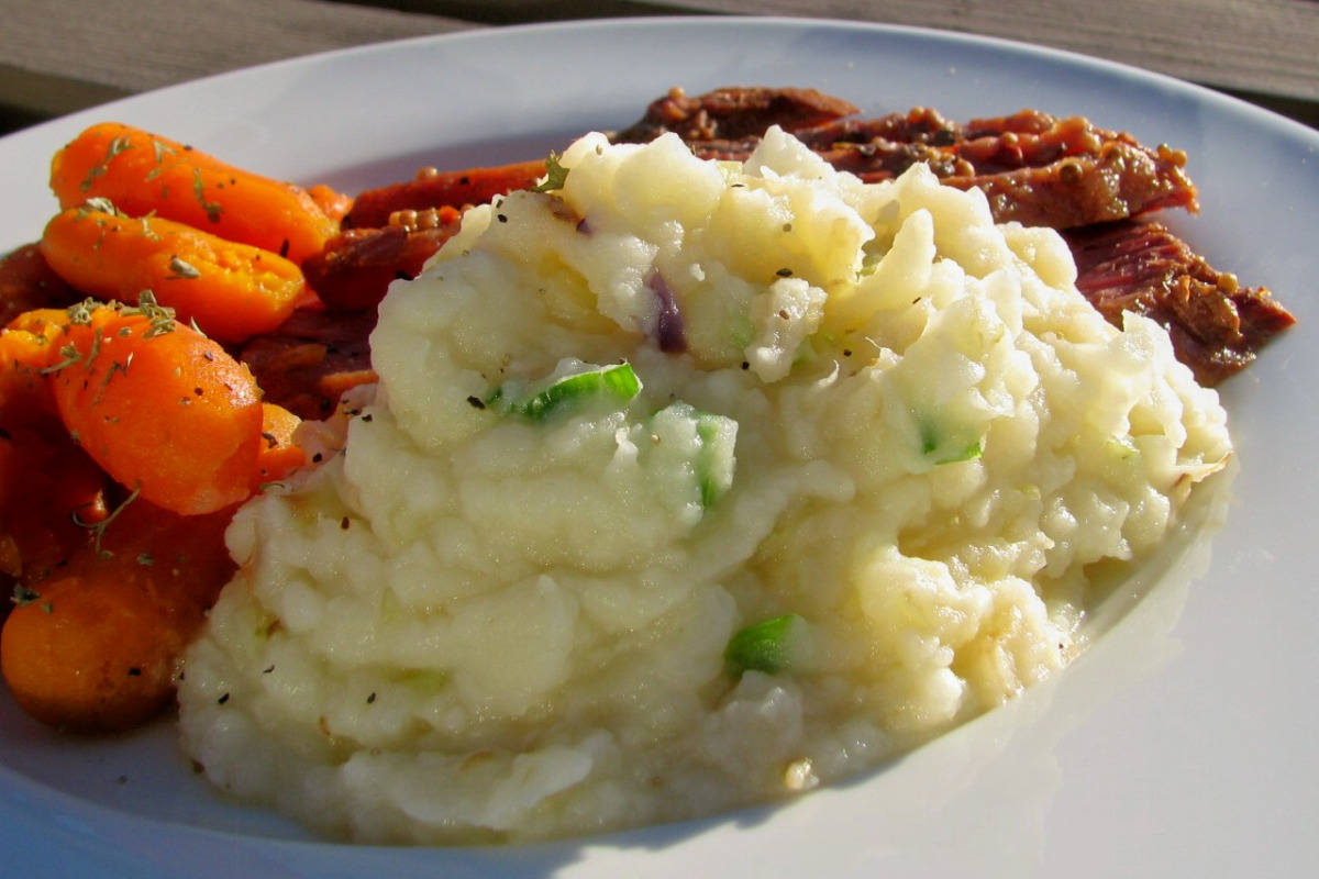 Colcannon with Smoked Gouda and Chives