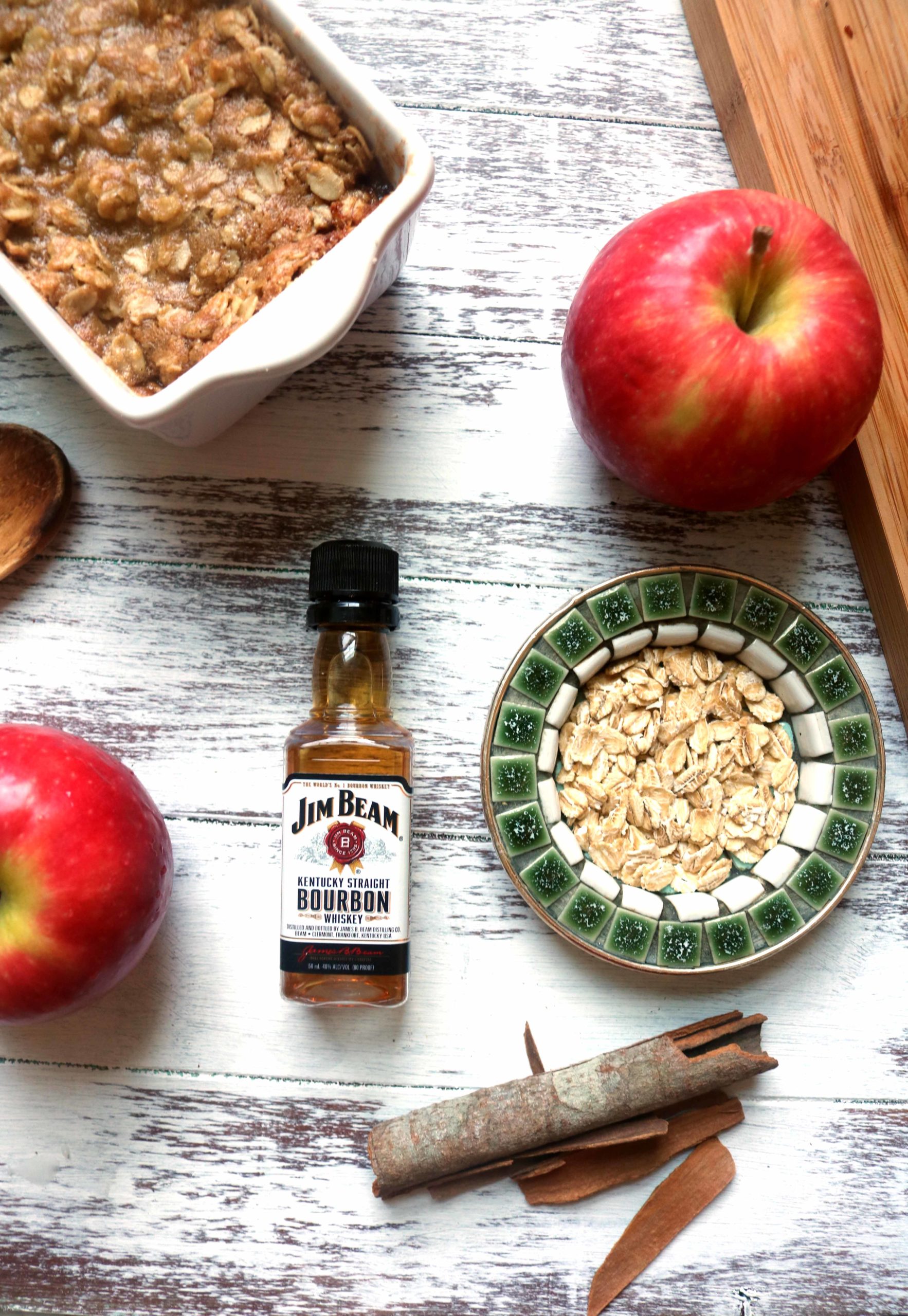 Bourbon-Spiced Apple Crisp