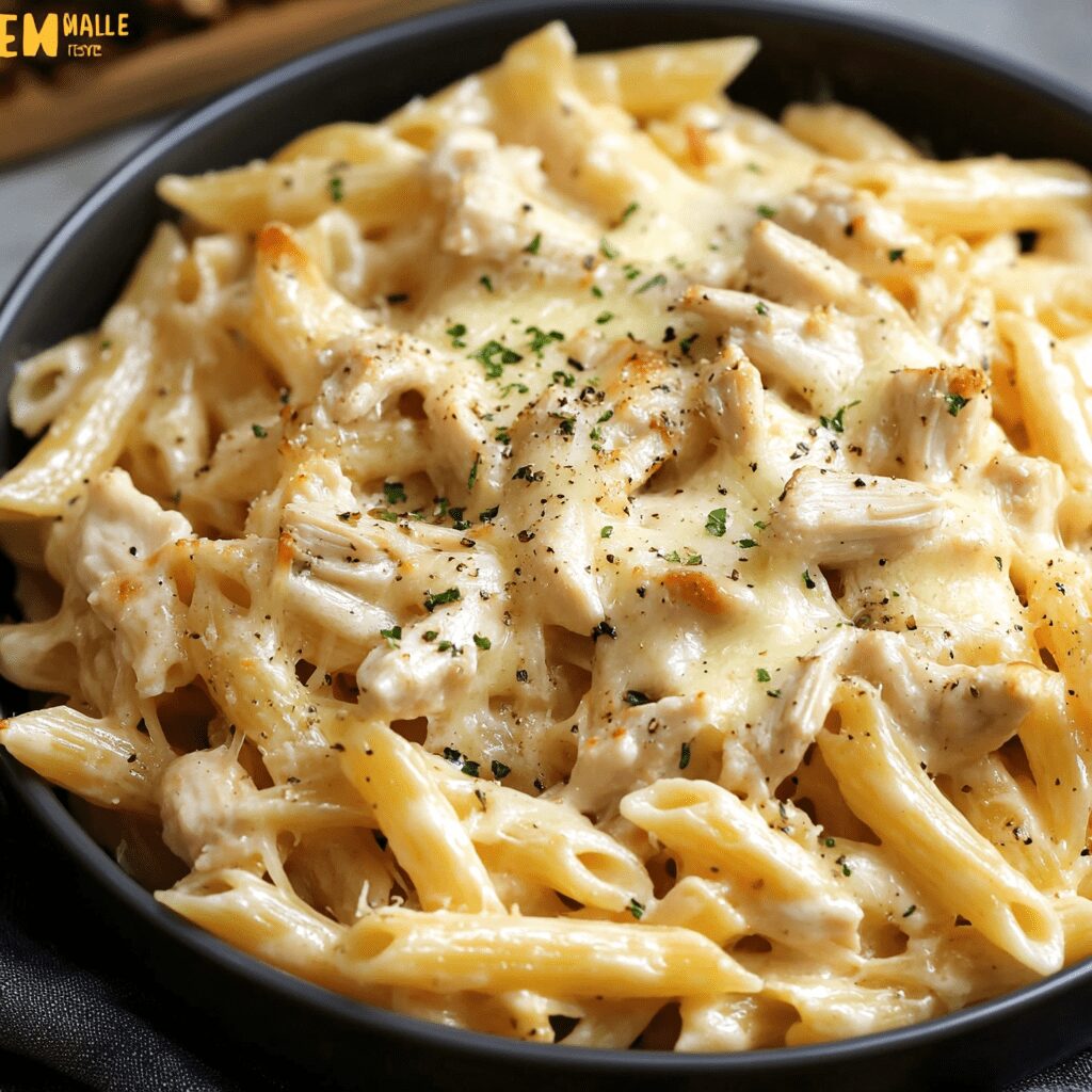 Cheesy Chicken and Parmesan Pasta