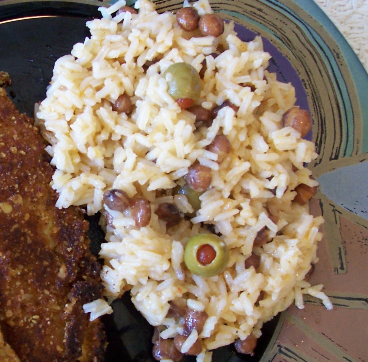 Moros y Cristianos (Pigeon Peas and Rice)