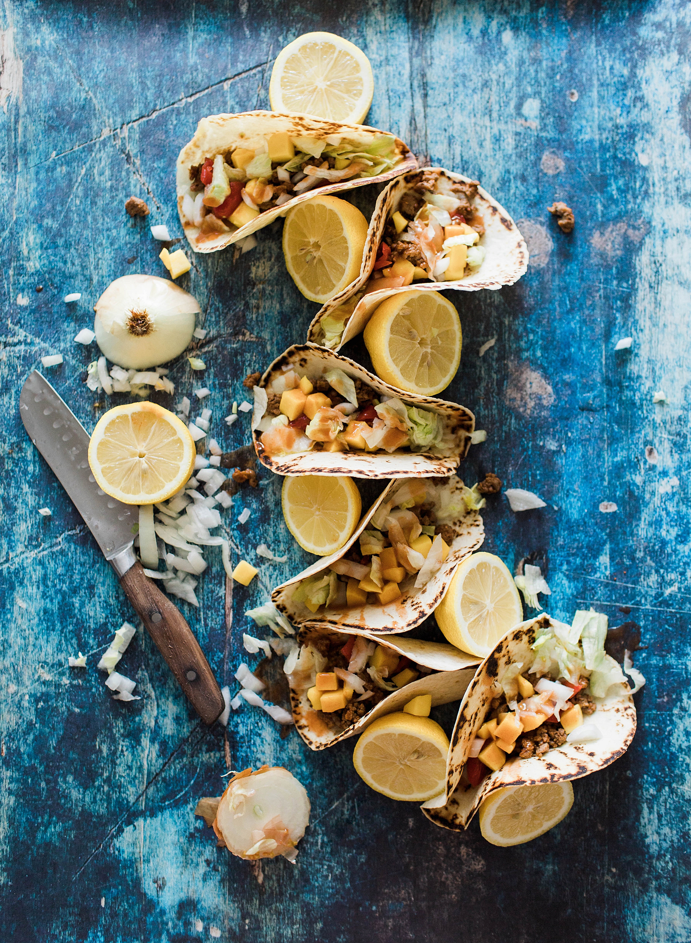 Spicy Mango-Serrano Tacos