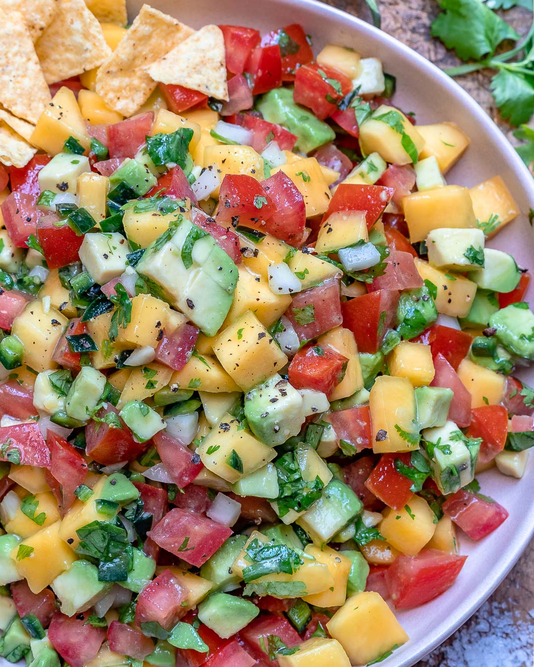 Spicy Mango-Avocado Salsa