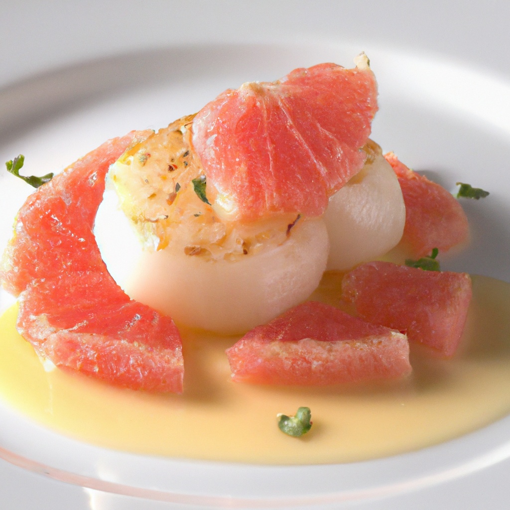 Pan-Seared Scallops with Citrus Beurre Blanc
