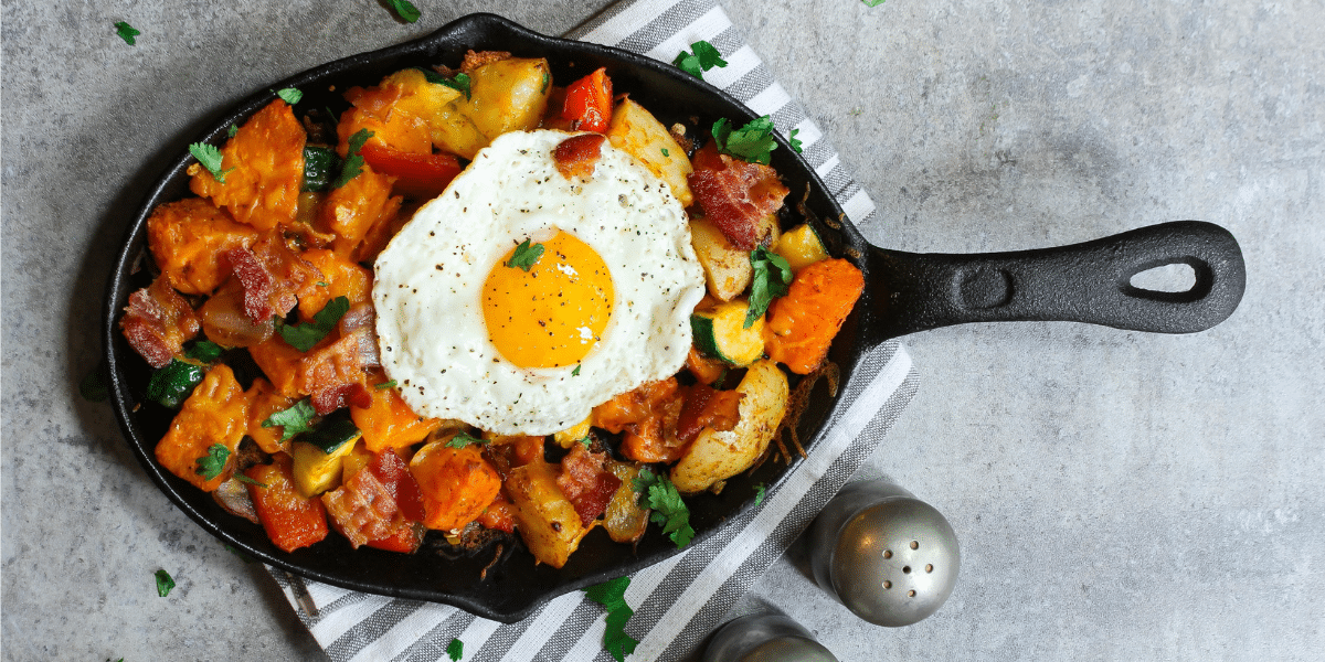 Bacon and Egg Breakfast Skillet