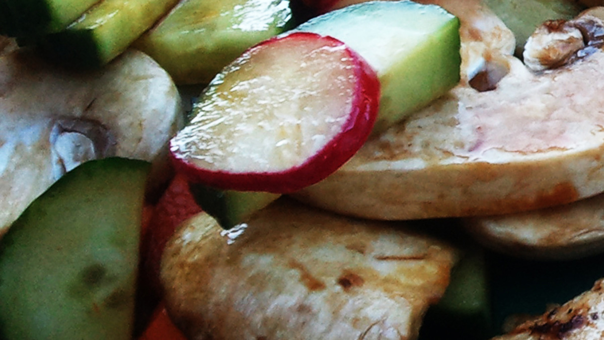 Quick-Pickled Cucumber and Radish Salad