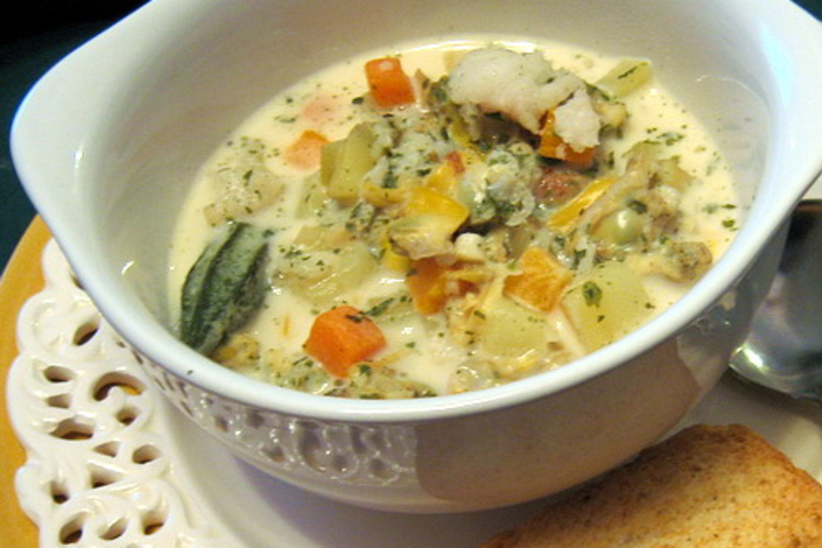 Coastal Landmark Seafood Chowder