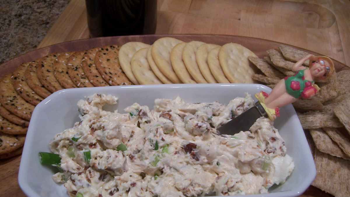 Sun-Dried Tomato and Rosemary Spread with Walnuts