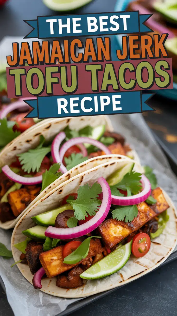 Jamaican Jerk Tofu with Mango Salsa