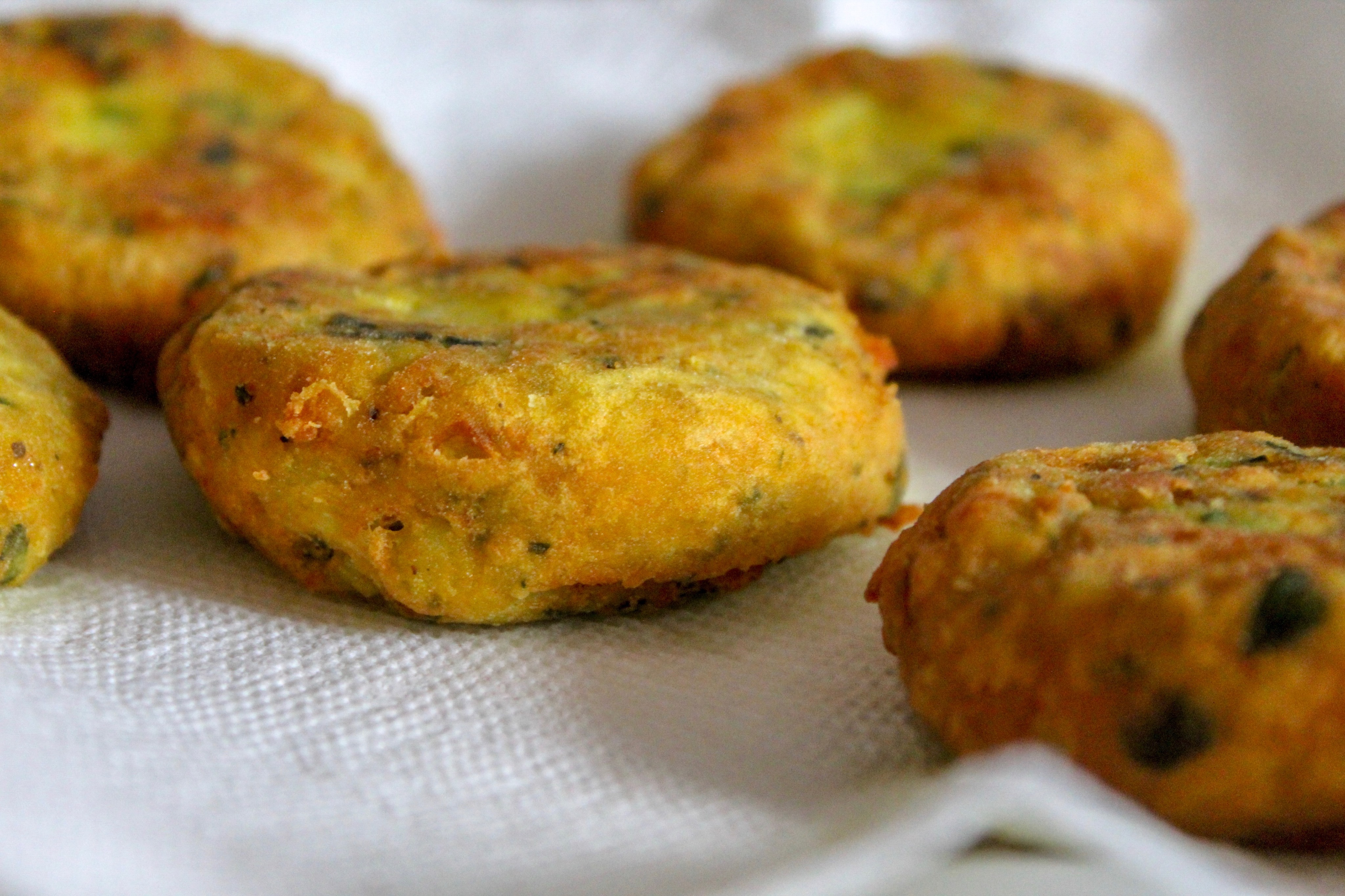 Galician Potato and Garlic Fritters