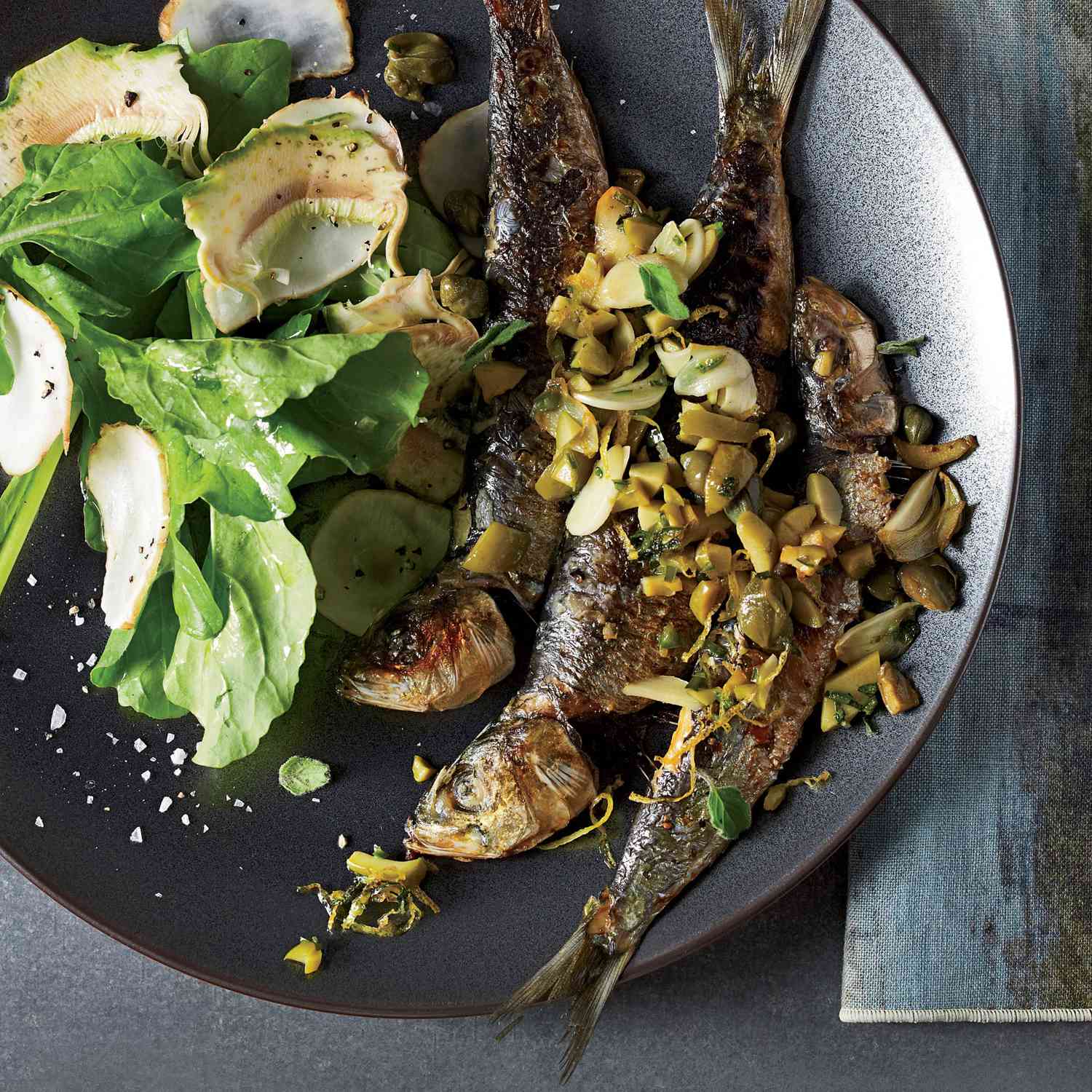 Simple Pan-Roasted Sardines with Lemon