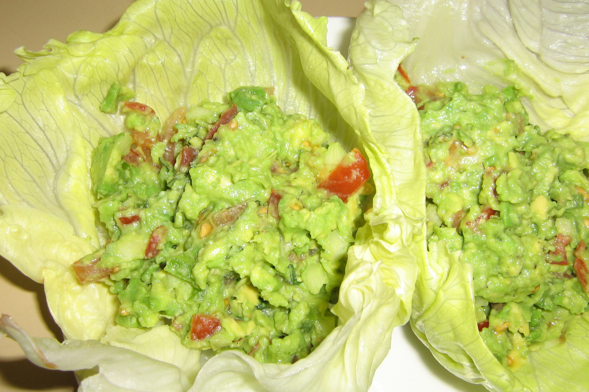 Salinas Valley Lettuce Wraps with Avocado Lime Dressing