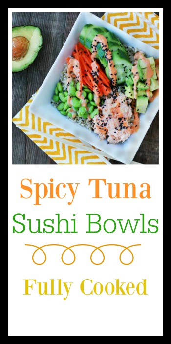 Hot & Spicy Tuna Nigiri Bowls
