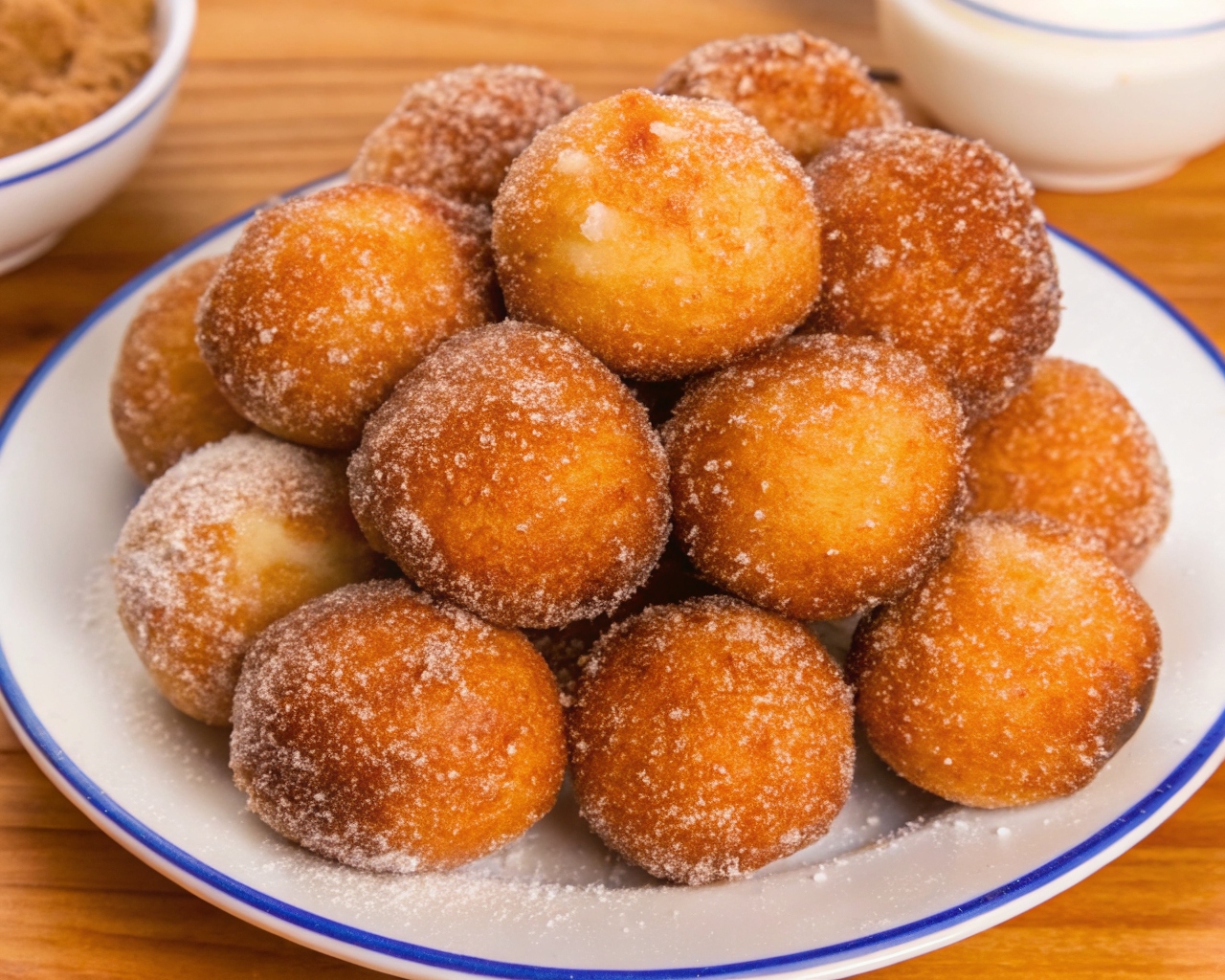 Honey-Date Fritters with Lemon Zest