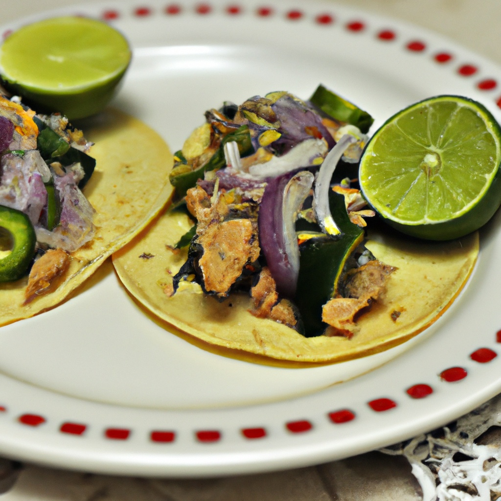 Chili-Infused Chicken Tacos with Lime