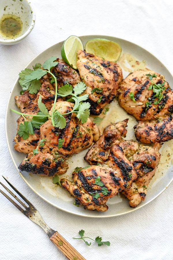 Grilled Cilantro-Lime Chicken Breasts