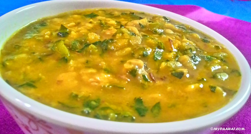 Methi Dal with Tomatoes