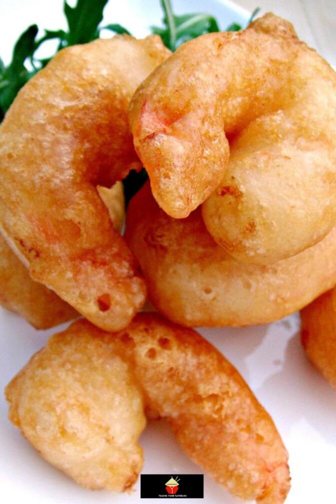 Crispy Light Battered Shrimp